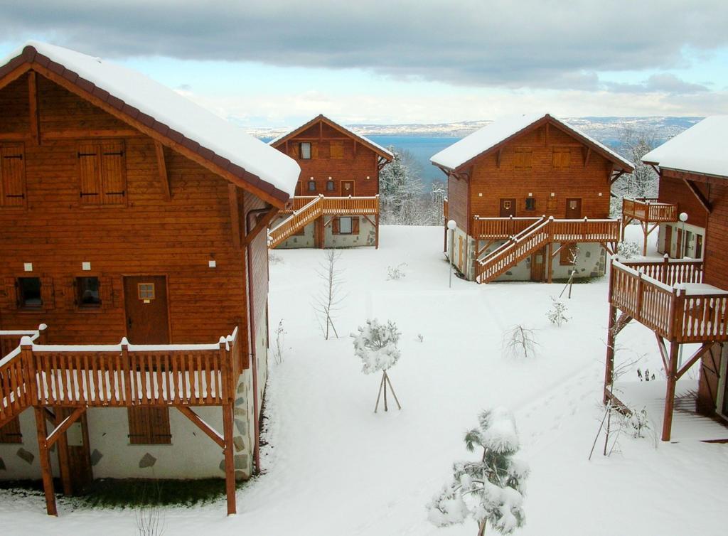 Résidence Odalys Les Chalets d'Evian Exterior foto